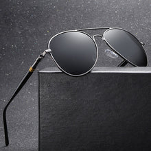 Load image into Gallery viewer, Classic Polarized Sunglasses Men Driving Pilot Sun Glasses Brand Designer Male Vintage Black Sunglasses For Man Women UV400