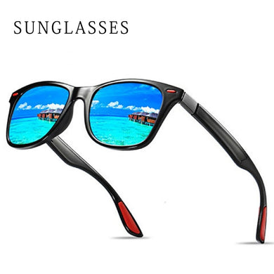 Classic Polarized Sunglasses Men Women Driving Square Frame Sunglasses Male Goggle UV400 Gafas