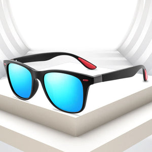 Classic Polarized Sunglasses Men Women Driving Square Frame Sunglasses Male Goggle UV400 Gafas