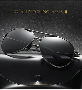 Classic Polarized Sunglasses for Men Women Pilot Aviation Driving Fishing Outdoor Sun Glasses Metal Frame Mirror Lens UV400