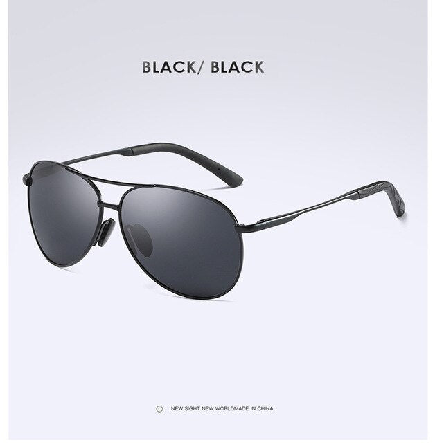 Classic Polarized Sunglasses for Men Women Pilot Aviation Driving Fishing Outdoor Sun Glasses Metal Frame Mirror Lens UV400