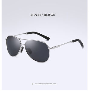 Classic Polarized Sunglasses for Men Women Pilot Aviation Driving Fishing Outdoor Sun Glasses Metal Frame Mirror Lens UV400