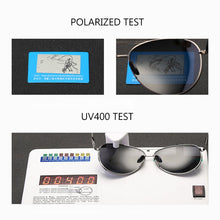 Load image into Gallery viewer, Classic Polarized Sunglasses for Men Women Pilot Aviation Driving Fishing Outdoor Sun Glasses Metal Frame Mirror Lens UV400
