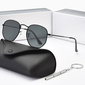 Classic Polarized Sunglasses for Men and Women, Designer,  Brand, Retro, UV400 2023, 3548