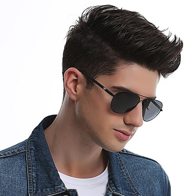 Occhiali da sole polarizzati classici da uomo Occhiali da sole firmati di marca stile vintage lentes de sol mujer per occhiali da sole maschili da pilota 