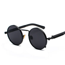 Load image into Gallery viewer, Classic Punk Sunglasses Retro Men&#39;s Women&#39;s Round Metal Sunglasses 2023  Brand Men&#39;s Gothic Glasses UV400