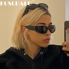 Load image into Gallery viewer, Classic Punk Sunglasses Women Steampunk Eyeglasses Sports Sun Glasses Men Goggle Shades Mirror Y2K Eyewear Vintage UV400