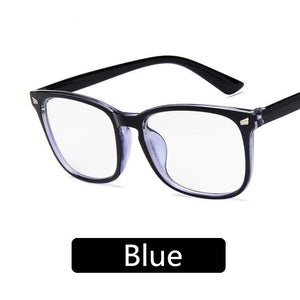 Classic Retro Flat Mirror  Design Ladies Computer Glasses Frame Male Optical Prescription Glasses Mens Accessories 2019