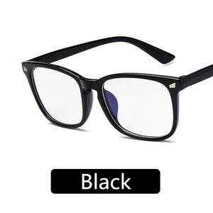 Classic Retro Flat Mirror  Design Ladies Computer Glasses Frame Male Optical Prescription Glasses Mens Accessories 2019