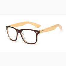 Load image into Gallery viewer, Classic Retro Lens Nerd wood Glasses frames brand designer Men Women Eyeglasses Optical Eyewear glasses for women men