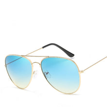 Carica l'immagine nel visualizzatore di Gallery, Classic Retro Pilot Ocean Colorful Sunglasses For Women Men  Unisex Aviation Metal Red Sun Glasses Summer Driving 3025 Eyewear
