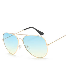 Carica l'immagine nel visualizzatore di Gallery, Classic Retro Pilot Ocean Colorful Sunglasses For Women Men  Unisex Aviation Metal Red Sun Glasses Summer Driving 3025 Eyewear