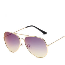 Carica l'immagine nel visualizzatore di Gallery, Classic Retro Pilot Ocean Colorful Sunglasses For Women Men  Unisex Aviation Metal Red Sun Glasses Summer Driving 3025 Eyewear