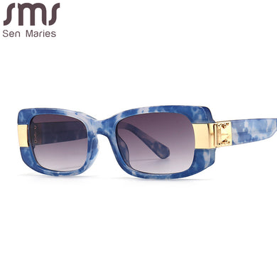 Classic Retro Rectangle Sunglasses Women Brand  Travel Small Vintage Sun Glasses For Female Oculos Lunette De Soleil