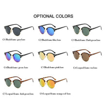 Load image into Gallery viewer, Classic Retro Rivet  Sunglasses Women Men&#39;s Driving Shades Male Sun Glasses Hiking Fishing Classic Sun Glasses UV400 ting Shades