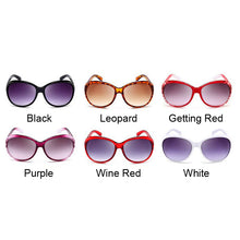 Load image into Gallery viewer, Classic Retro Round Sunglasses Women Vintage Brand Designer Big Frame Sun Glasses Female Oval Black Gradient Oculos De Sol