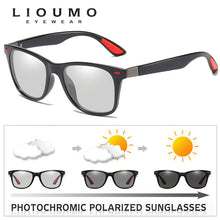 Load image into Gallery viewer, Classic Retro Square Sunglasses Men Polarized Women Glasses Photochromic Lens For Safe Driving gafas fotocromaticas para hombre