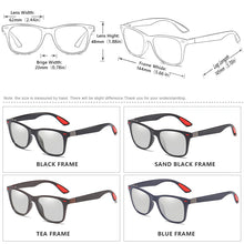 Load image into Gallery viewer, Classic Retro Square Sunglasses Men Polarized Women Glasses Photochromic Lens For Safe Driving gafas fotocromaticas para hombre