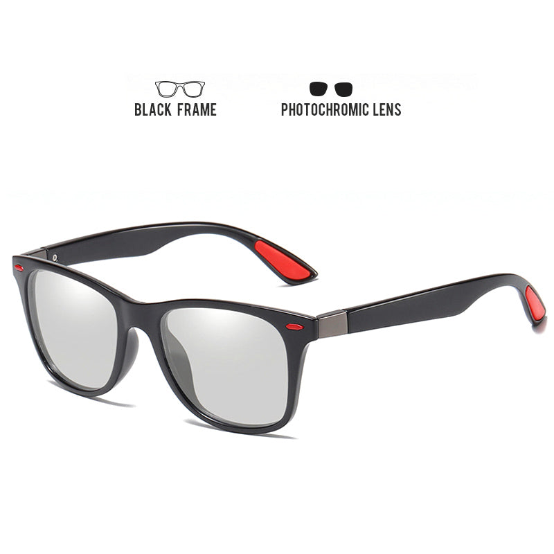 Classic Retro Square Sunglasses Men Polarized Women Glasses Photochromic Lens For Safe Driving gafas fotocromaticas para hombre
