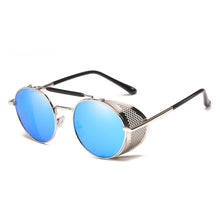 Load image into Gallery viewer, Classic Retro Steampunk Sunglasses Round Designer Punk Metal Shields Sunglasses Men Women UV400 Gafas de Sol