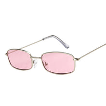 Carica l&#39;immagine nel visualizzatore di Gallery, Classic Retro Sunglasses Men Square Metal Frame Sun Glasses Women Candy Colors Small Rectangle Oculos De Sol