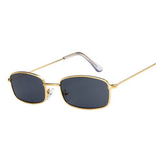 Carica l&#39;immagine nel visualizzatore di Gallery, Classic Retro Sunglasses Men Square Metal Frame Sun Glasses Women Candy Colors Small Rectangle Oculos De Sol