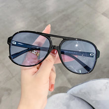 Load image into Gallery viewer, Classic Retro Vintage Aviation Pilot Sunglasses Women Men Big Large Oversized Frame  Designer Shades 70s Sun Glasses