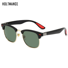 Load image into Gallery viewer, Classic Rivet Polarized Sunglasses Men Women Brand Designer TR90 Legs Lighter Design Female Male Sun Glasses With Packing