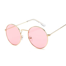 Load image into Gallery viewer, Classic Round Alloy Sunglasses Women Brand Designer Small Frame Sun Glasses Female Vintage Metal Oculos Feminino