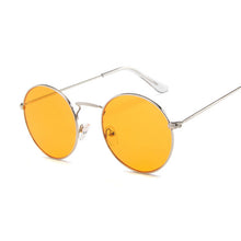 Load image into Gallery viewer, Classic Round Alloy Sunglasses Women Brand Designer Small Frame Sun Glasses Female Vintage Metal Oculos Feminino