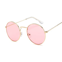 Load image into Gallery viewer, Classic Round Alloy Sunglasses Women Brand Designer Small Frame Sun Glasses Female Vintage Metal Oculos Feminino