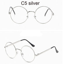 Load image into Gallery viewer, Classic Round Clear Lens Nerd Frames Women Fake Glasses Eyeglasses Frame  Vintage Circle Eyewear Transparent Oculos