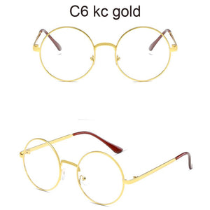 Classic Round Clear Lens Nerd Frames Women Fake Glasses Eyeglasses Frame  Vintage Circle Eyewear Transparent Oculos