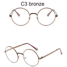 Load image into Gallery viewer, Classic Round Clear Lens Nerd Frames Women Fake Glasses Eyeglasses Frame  Vintage Circle Eyewear Transparent Oculos