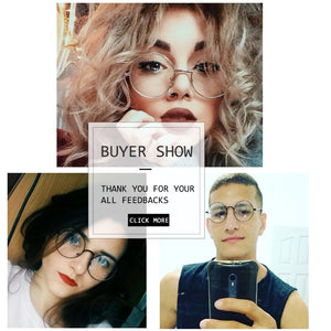 Classic Round Clear Lens Nerd Frames Women Fake Glasses Eyeglasses Frame  Vintage Circle Eyewear Transparent Oculos