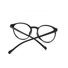 Load image into Gallery viewer, Classic Round Glasses Frame Women Optical Female Eyeglasses Frame Fake Transparent Clear Lens Glasses Men Oculos De Grau