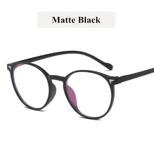 Load image into Gallery viewer, Classic Round Glasses Frame Women Optical Female Eyeglasses Frame Fake Transparent Clear Lens Glasses Men Oculos De Grau