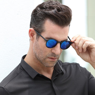 Classic Round Sunglasses UV400 Polarized Eyewear Men Women  Brand Glasses 70s Glasses Mask Men Vintage Sunglasses
