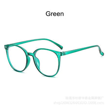 Load image into Gallery viewer, Classic Rounds Anti-Blue Light Women Eyeglasses Optical Plastic Myopia Glasses Frame Computer Prescription Eyewear