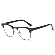 Load image into Gallery viewer, Classic Semi Rimless Anti Blue Light Glasses Men Photochromic Glasses Women Square Eyeglasses Computer Gaming Glasses Spectacles