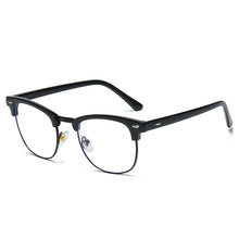 Load image into Gallery viewer, Classic Semi Rimless Anti Blue Light Glasses Men Photochromic Glasses Women Square Eyeglasses Computer Gaming Glasses Spectacles