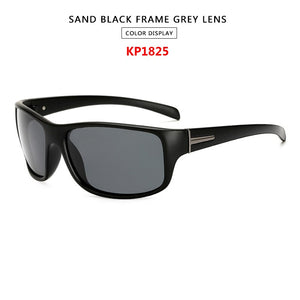 Classic Sport Fishing Sunglasses Men Polarized Driving Goggles Male Black Brown Frame  oculos de sol masculino