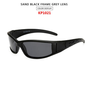 Classic Sport Fishing Sunglasses Men Polarized Driving Goggles Male Black Brown Frame  oculos de sol masculino