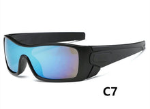Load image into Gallery viewer, Classic Sports Mirror Sunglasses Men's Outdoor Fishing Driving Driver Goggles Oversized O Sun Glasses  Brand UV400