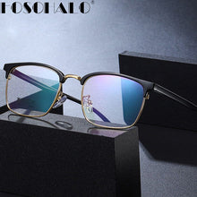 Load image into Gallery viewer, Classic Square Eyeglasses Anti-blue Light Optics Myopia Glasses Plastic Frame Vintage Women Eye Glasses TR90 Frames