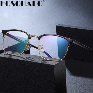 Classic Square Eyeglasses Anti-blue Light Optics Myopia Glasses Plastic Frame Vintage Women Eye Glasses TR90 Frames
