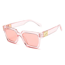Load image into Gallery viewer, Classic Square Kids Sunglasses 2023 Vintage Girls Boys Pink Mirror Children Sun Glasses Personality Street sKid Oculos UV400