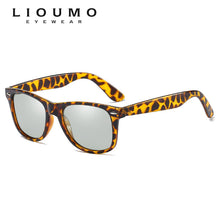 Load image into Gallery viewer, Classic Square Men Driving Photochromic Sunglasses Polarized Chameleon Discoloration Sun Glasses Women Oculos De Sol Masculino