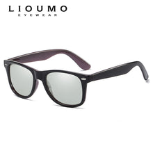 Load image into Gallery viewer, Classic Square Men Driving Photochromic Sunglasses Polarized Chameleon Discoloration Sun Glasses Women Oculos De Sol Masculino