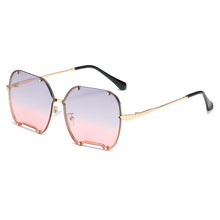 Load image into Gallery viewer, Classic Square Sunglasses Women Men  Brand Women Mirror Sun Glasses 2023 Retro Female Eyewear Male Oversized Metal Frame